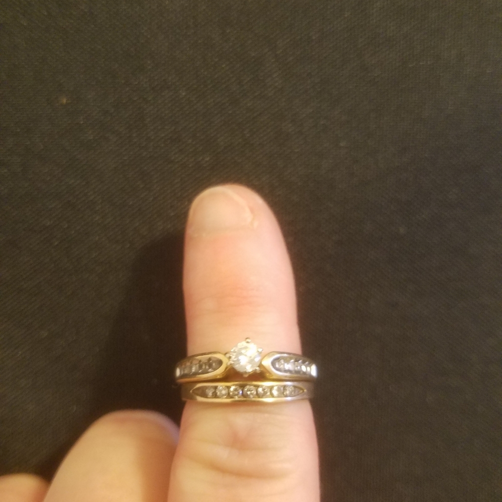 Diamond ring set